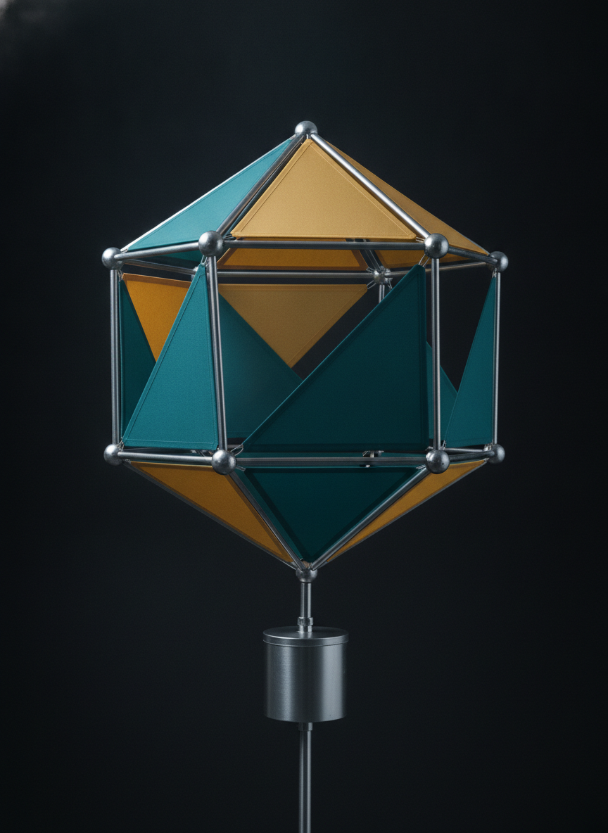GDR-1200 Gnomon Decagonal Rotor, omnidirectional vertical-axis wind turbine